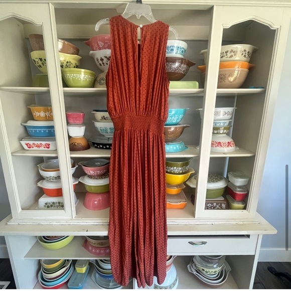 Anthropologie DRA Los Angeles Potter Jumpsuit in Copper - Size
Small - Picture 5 of 16